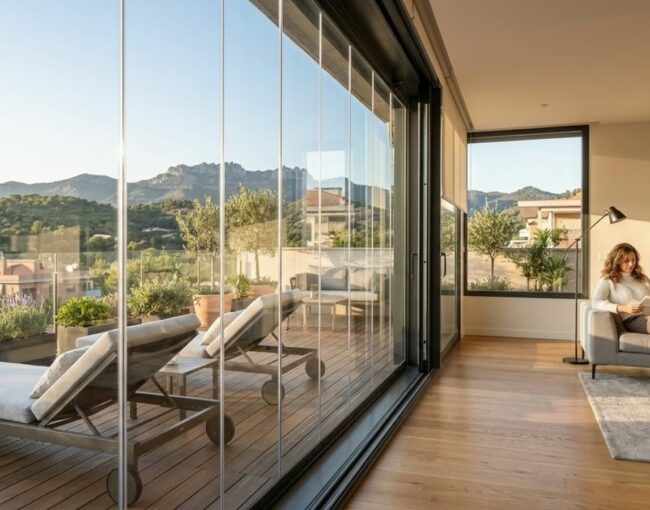 Disfrutar de una terraza amplia es un lujo, pero en muchas ocasiones, ese espacio se queda infrautilizado durante gran parte del año debido al viento, el frío o el ruido del tráfico. La idea de ganar metros al salón incorporando ese espacio exterior es una de las reformas más deseadas en Sant Just Desvern, donde las viviendas cuentan con balcones generosos que podrían convertirse en el despacho o la zona de lectura perfecta. Sin embargo, antes de empezar, surge la pregunta del millón: ¿Es legal?