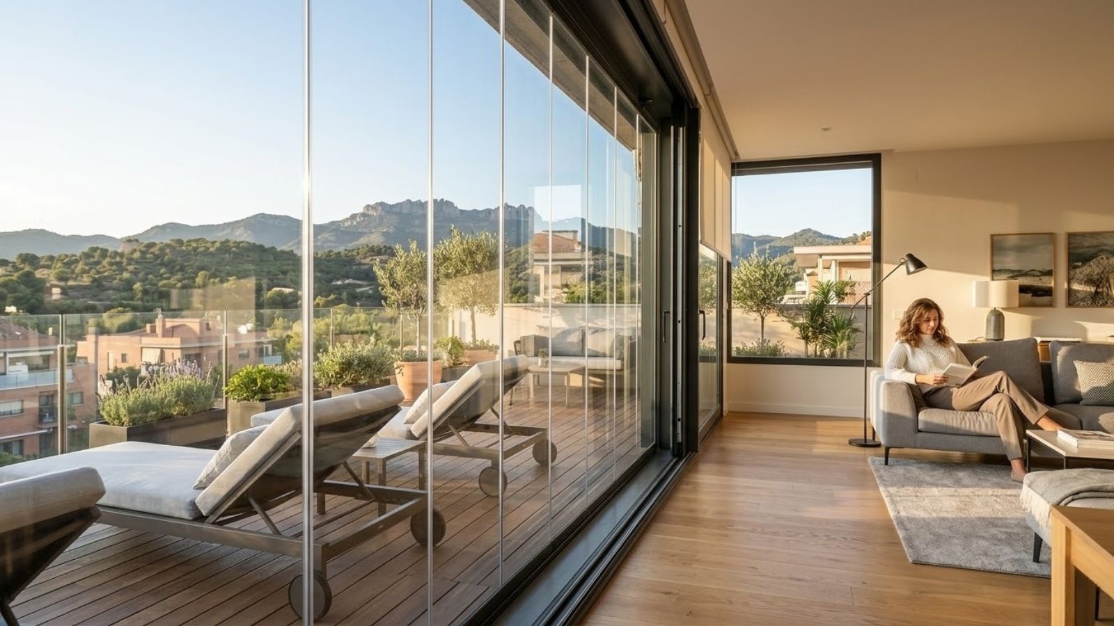 Disfrutar de una terraza amplia es un lujo, pero en muchas ocasiones, ese espacio se queda infrautilizado durante gran parte del año debido al viento, el frío o el ruido del tráfico. La idea de ganar metros al salón incorporando ese espacio exterior es una de las reformas más deseadas en Sant Just Desvern, donde las viviendas cuentan con balcones generosos que podrían convertirse en el despacho o la zona de lectura perfecta. Sin embargo, antes de empezar, surge la pregunta del millón: ¿Es legal?