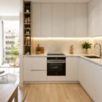 Una cocina pequeña no necesita resignación. Necesita estrategia. Porque el problema casi nunca son los metros: es una mala distribución, muebles que estorban, poca luz y decisiones tomadas “porque siempre se ha hecho así”.