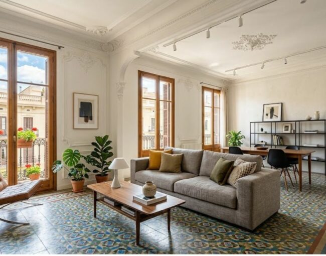 Ideas para modernizar un piso antiguo sin perder su encanto: luz, distribución diáfana, materiales actuales y detalles que marcan la diferencia.