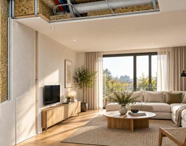 Aislamiento, acústica, ventilación e instalaciones son claves del confort. Descubre la arquitectura invisible que define una reforma de calidad.