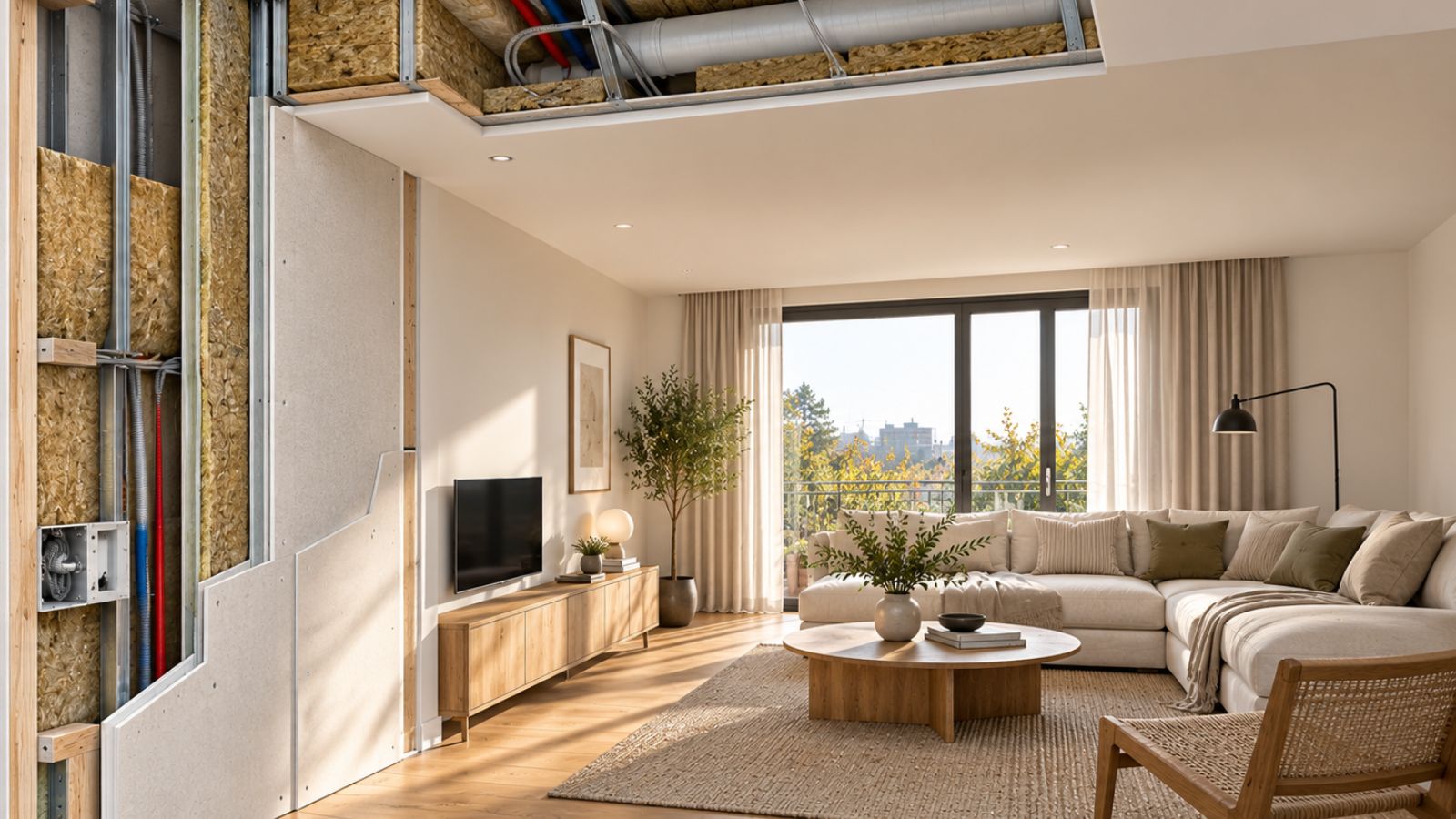Aislamiento, acústica, ventilación e instalaciones son claves del confort. Descubre la arquitectura invisible que define una reforma de calidad.